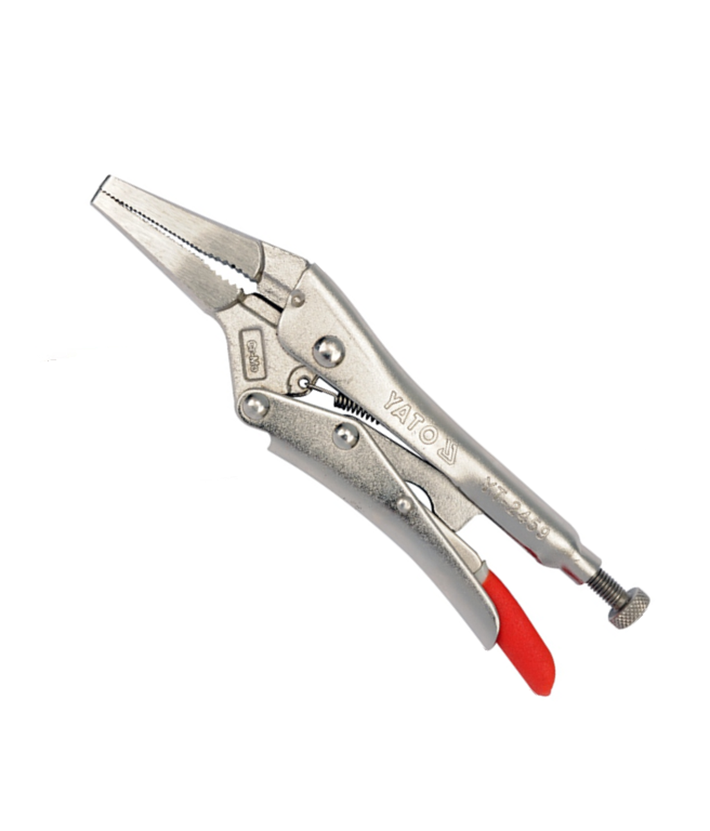 Cleste autoblocant 150mm pentru sudura cu cioc ascutit YATO YT-2459 Cleste autoblocant 150mm pentru sudura cu cioc ascutit YATO YT-2459