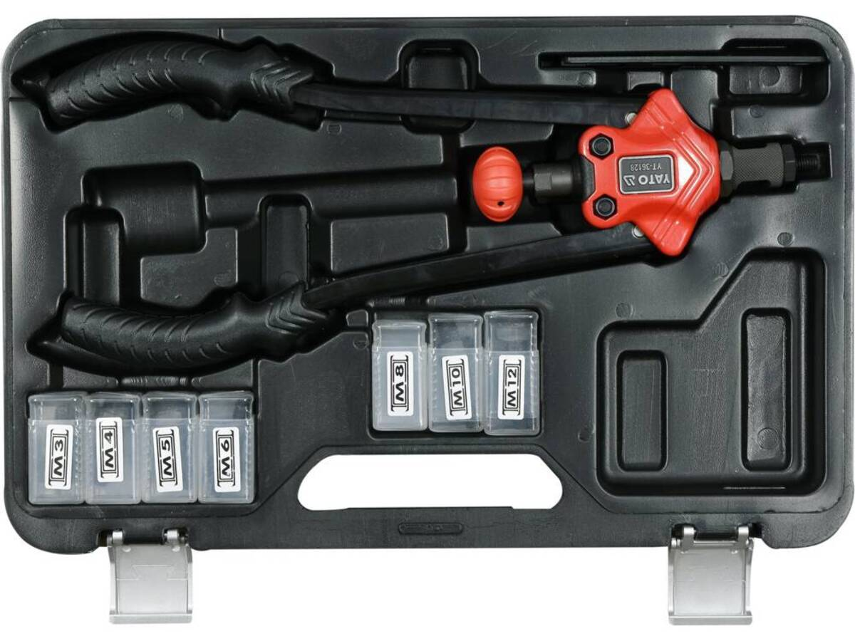 Cleste pentru piulite nituibile M3-M12 - 360mm YATO YT-36128