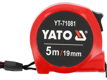 Ruleta 5m X 19mm YATO YT-71081 Ruleta 5m X 19mm YATO YT-71081