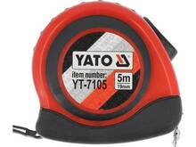 Ruleta magnetica 5m X 19mm YATO YT-7105 Ruleta magnetica 5m X 19mm YATO YT-7105
