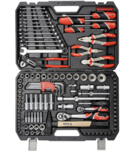 Trusa de scule 1/4" - 1/2" CrV 122 piese YATO YT-38901 Trusa de scule 1/4" - 1/2" CrV 122 piese YATO YT-38901