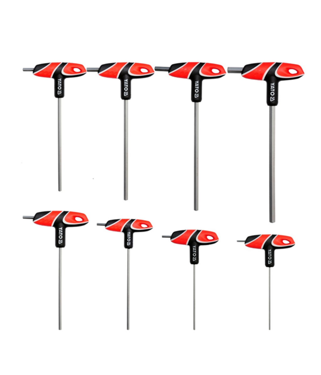 Set chei imbus hexagonale tip T 2.5mm - 10mm YT-05583 YATO