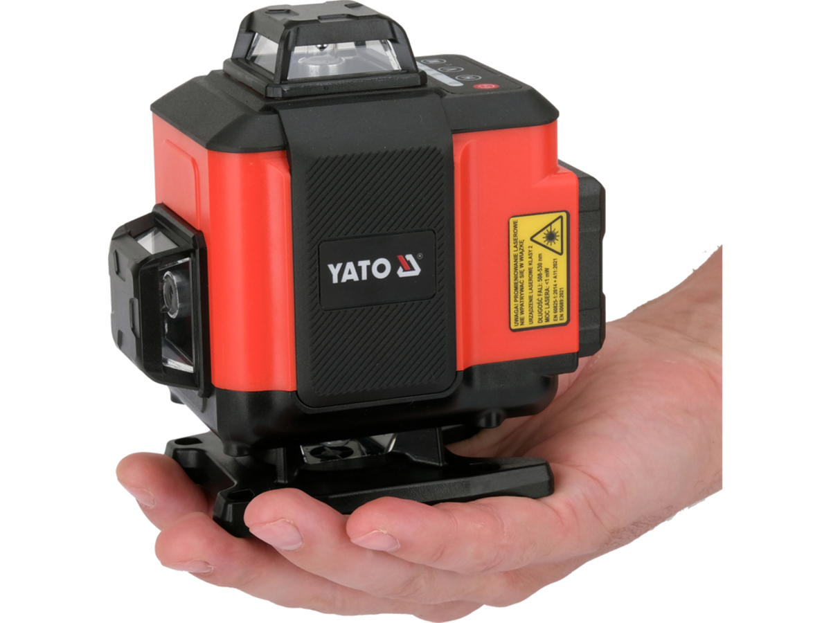 Laser verde 4D cu AUTOREGLARE - 16 linii - 30 metri / 3600mAh - 3.7V YATO YT-30424 Laser verde 4D cu AUTOREGLARE - 16 linii - 30 metri / 3600mAh - 3.7V YATO YT-30424