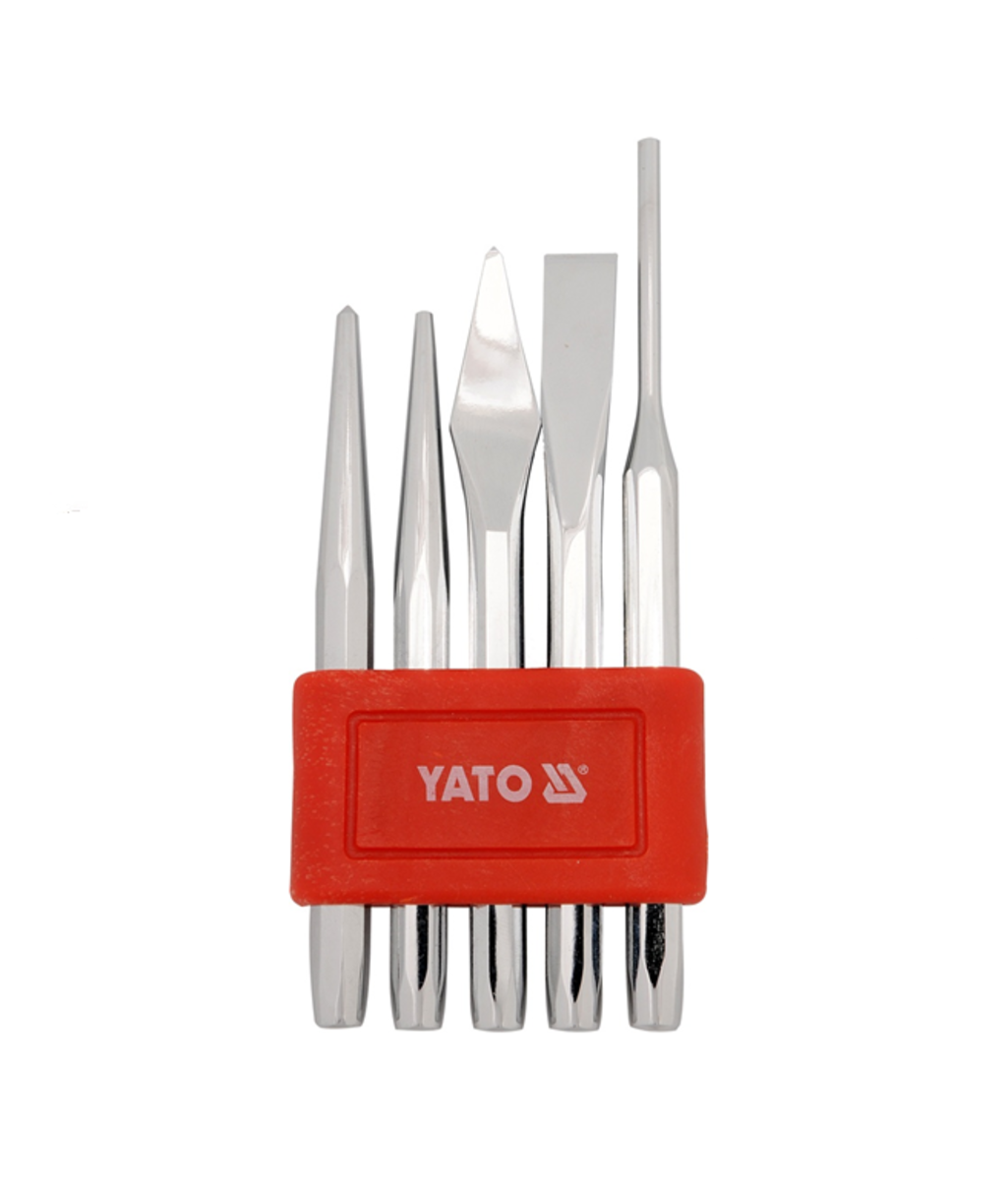 Set dalti si punctatoare 5 Buc Yato YT-4695 Set dalti si punctatoare 5 Buc Yato YT-4695