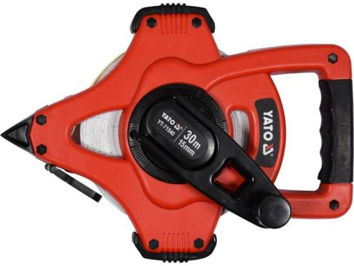 Ruleta cu maner, banda din fibra de sticla YATO YT-71540 Ruleta cu maner, banda din fibra de sticla YATO YT-71540