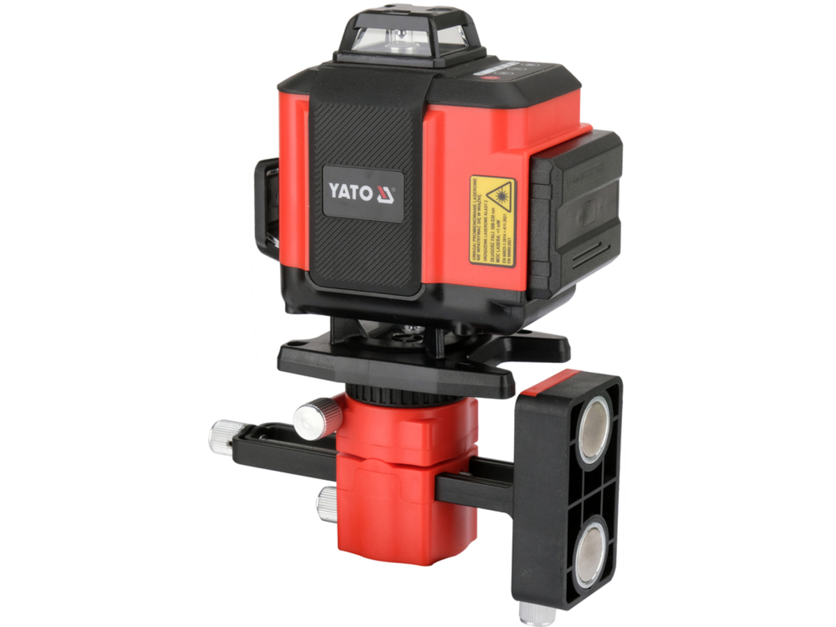 Laser verde 4D cu AUTOREGLARE - 16 linii - 30 metri / 3600mAh - 3.7V YATO YT-30424 Laser verde 4D cu AUTOREGLARE - 16 linii - 30 metri / 3600mAh - 3.7V YATO YT-30424