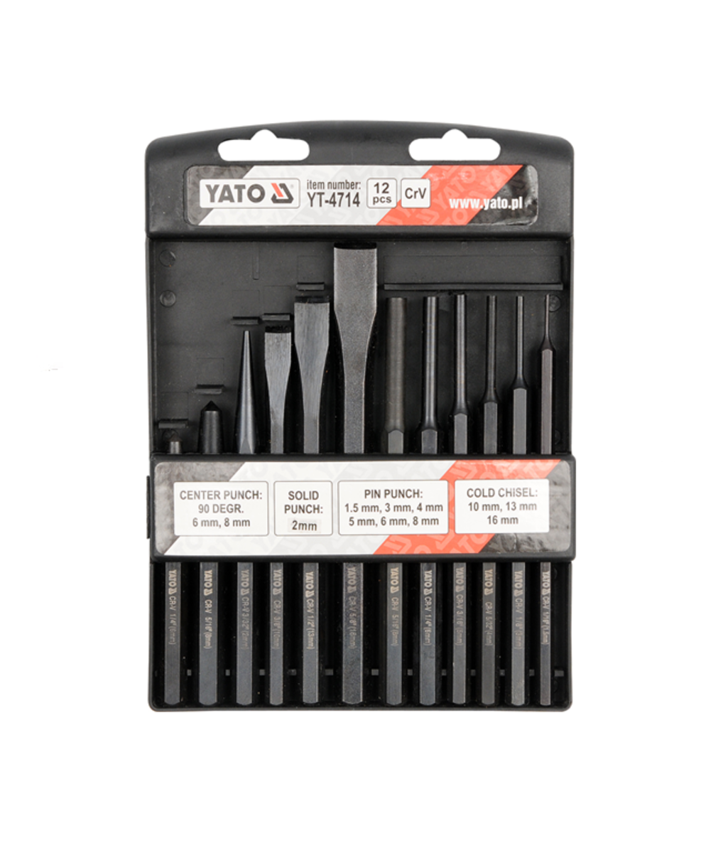 Set dalti 12 Buc Yato YT-4714 