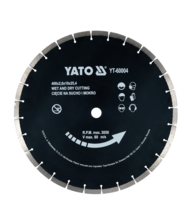 Disc diamantat pentru beton 400x25.4mm YATO YT-60004 Disc diamantat pentru beton 400x25.4mm YATO YT-60004