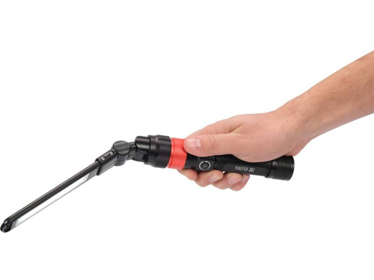 Set lanterna pentru atelier 3 in 1 380 LM - Li-ion 3.7V - 2200mAh IP54 YATO YT-08521