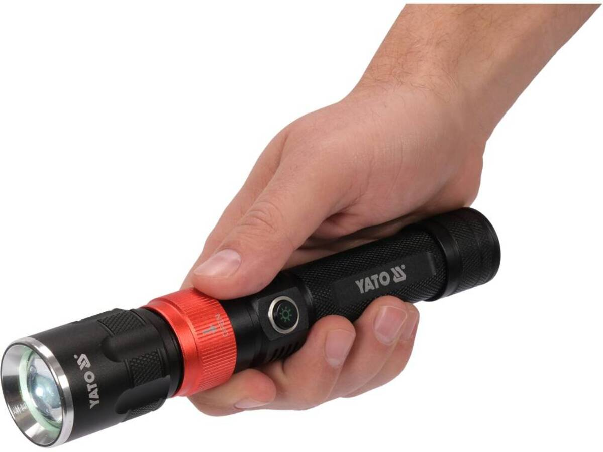 Set lanterna pentru atelier 3 in 1 380 LM - Li-ion 3.7V - 2200mAh IP54 YATO YT-08521