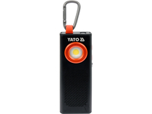 Mini lanterna COB-SMD LED 500LM + Boxa Bluetooth + PowerBank 2000mAh YATO YT-08557