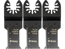 Set lame bimetal 28.5mm pentru unealta multifunctionala oscilanta electrica 3 piese Yato YT-34684