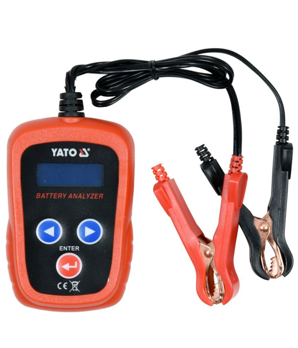 Tester electronic pentru acumulatori/baterii Yato YT-83113 Tester electronic pentru acumulatori/baterii Yato YT-83113