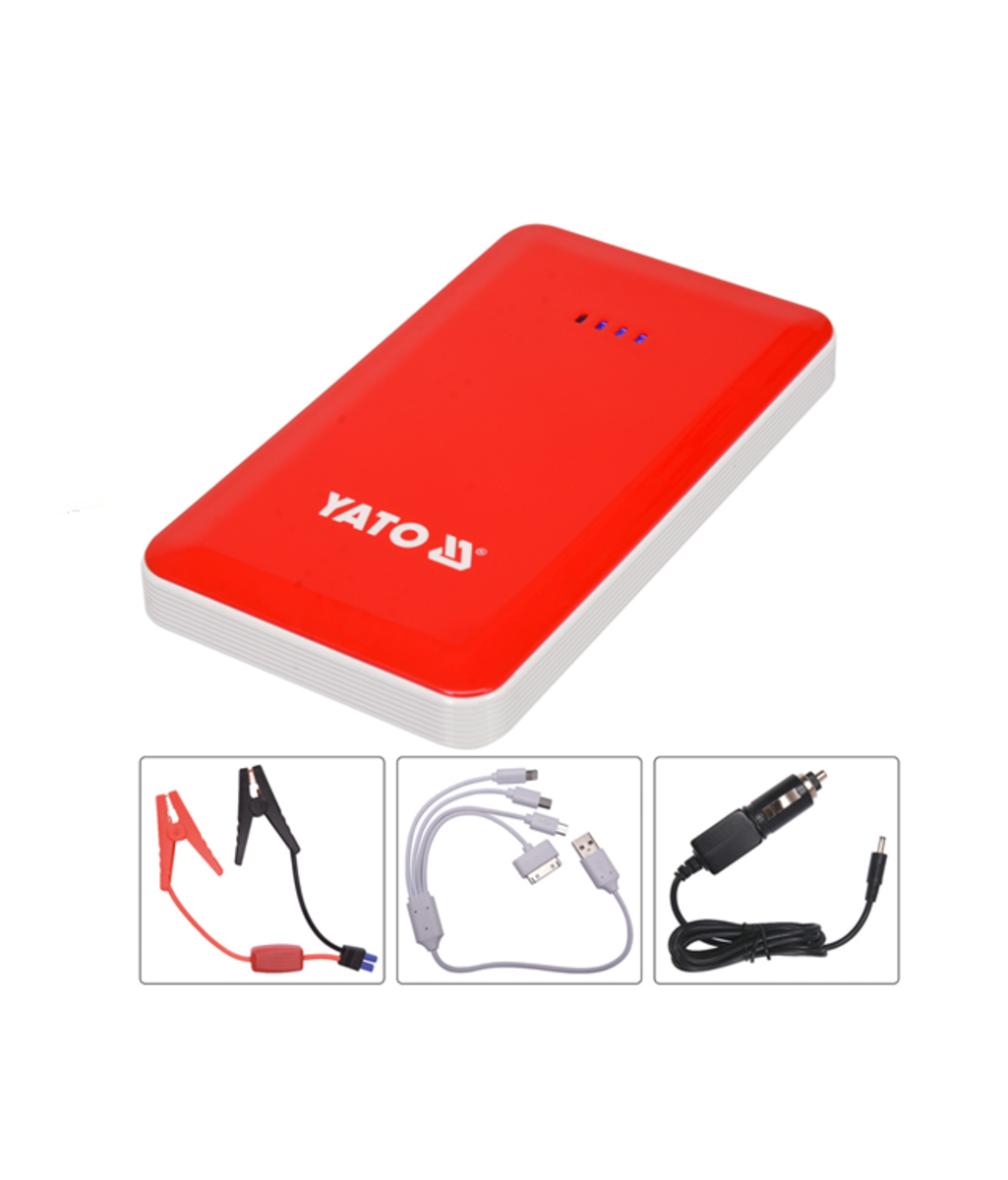 Acumulator extern 7500 mAh Booster Li-Po Yato YT-83080 Acumulator extern 7500 mAh Booster Li-Po Yato YT-83080