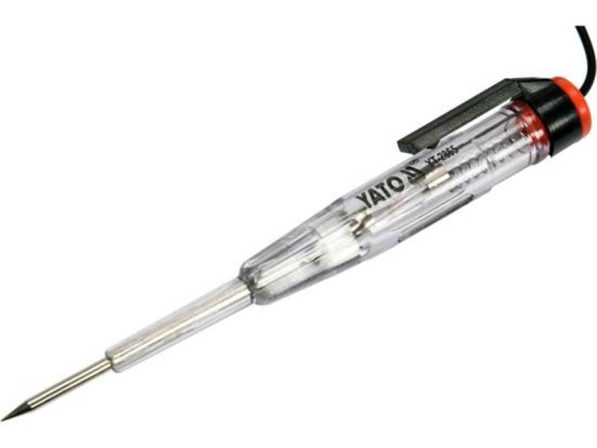Tester pentru circuite auto 6 - 24V - 90cm YATO YT-2865 Tester pentru circuite auto 6 - 24V - 90cm YATO YT-2865