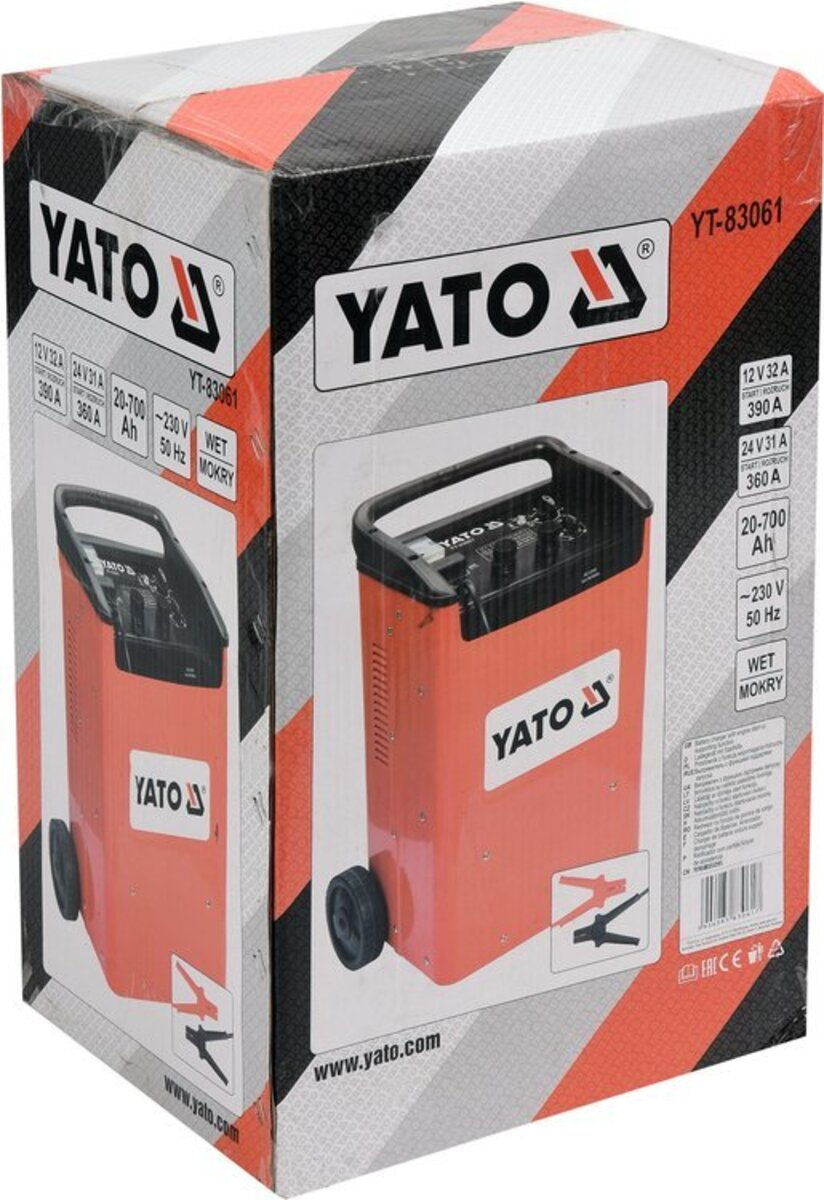 Robot Pornire Auto 12/24V - 20-700Ah  YATO YT-83061 Robot Pornire Auto 12/24V - 20-700Ah  YATO YT-83061