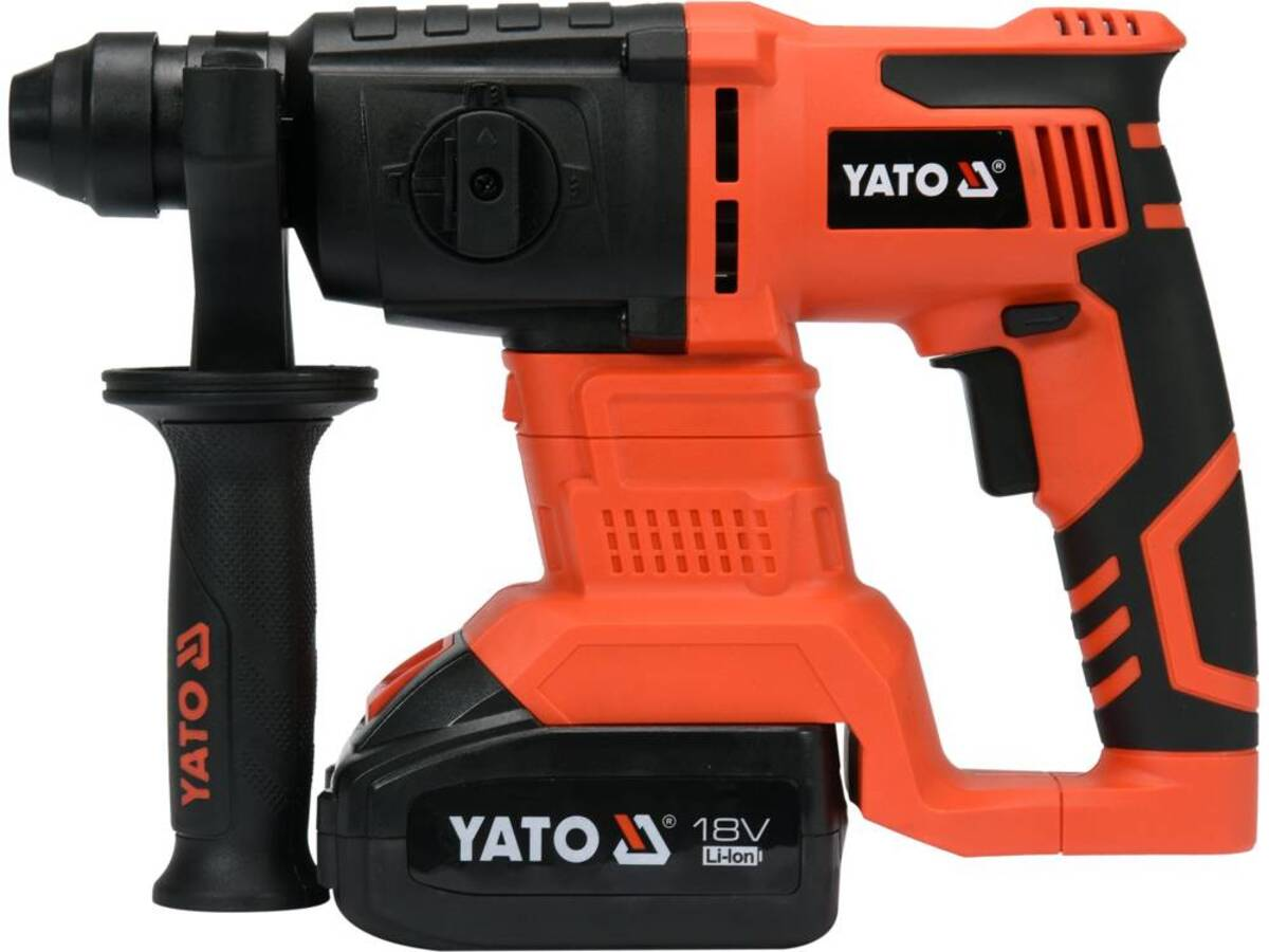 Ciocan rotopercutor cu acumulator 18V 1x3Ah Li-Ion YATO  YT-82770