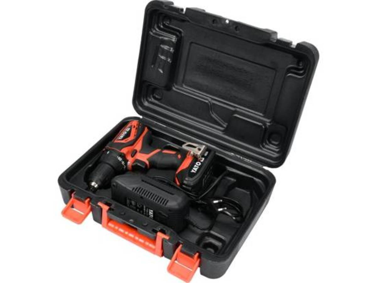 Masina de gaurit si insurubat 18V 1x2Ah - 40Nm YATO YT-82782 Masina de gaurit si insurubat 18V 1x2Ah - 40Nm YATO YT-82782