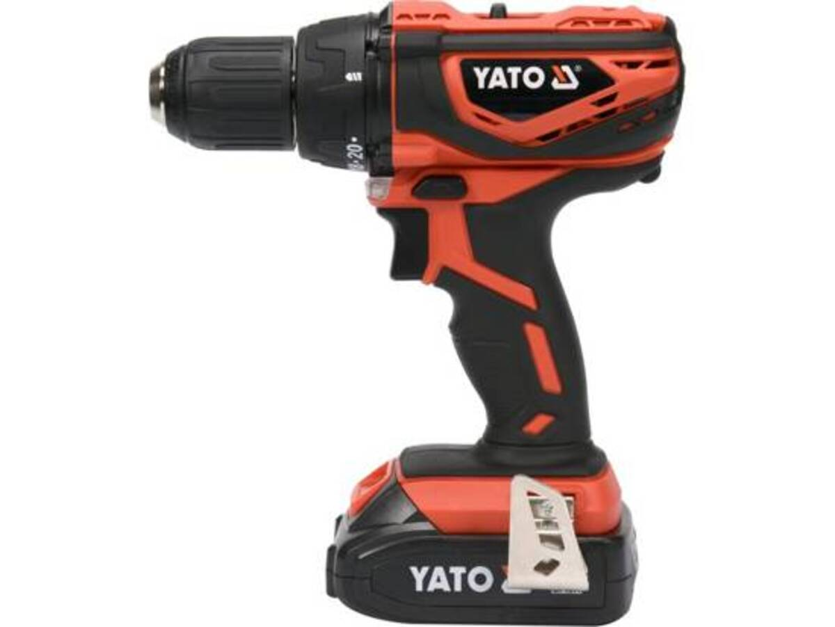 Masina de gaurit si insurubat 18V 1x2Ah - 40Nm YATO YT-82782 Masina de gaurit si insurubat 18V 1x2Ah - 40Nm YATO YT-82782