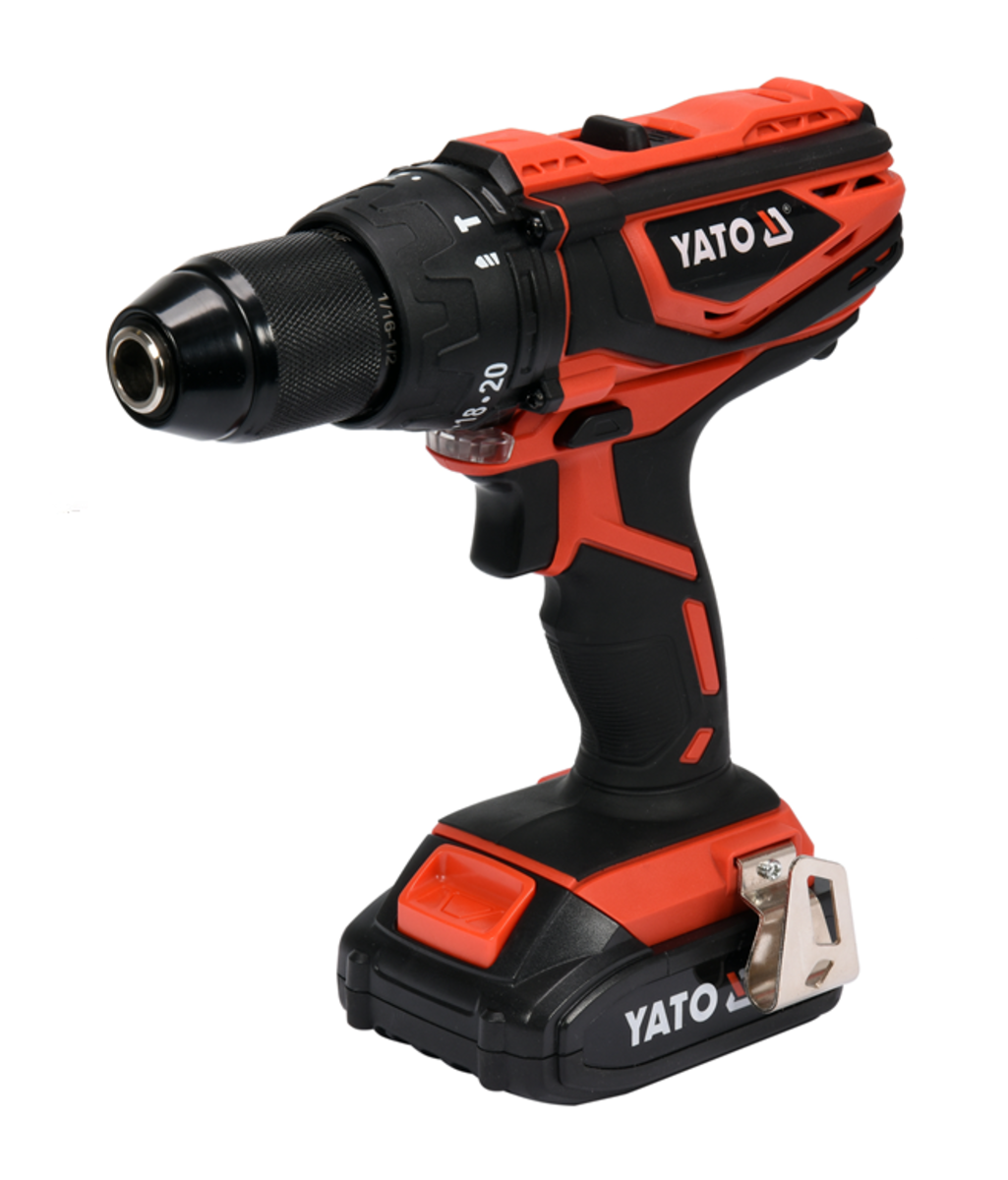 Masina de gaurit si insurubat cu percutie 18V 1x2Ah - 40Nm YATO YT-82786