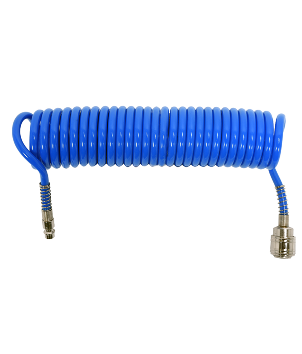 Furtun de aer comprimat spiralat 5.5X8mm - 5m YATO YT-24201 Furtun de aer comprimat spiralat 5.5X8mm - 5m YATO YT-24201