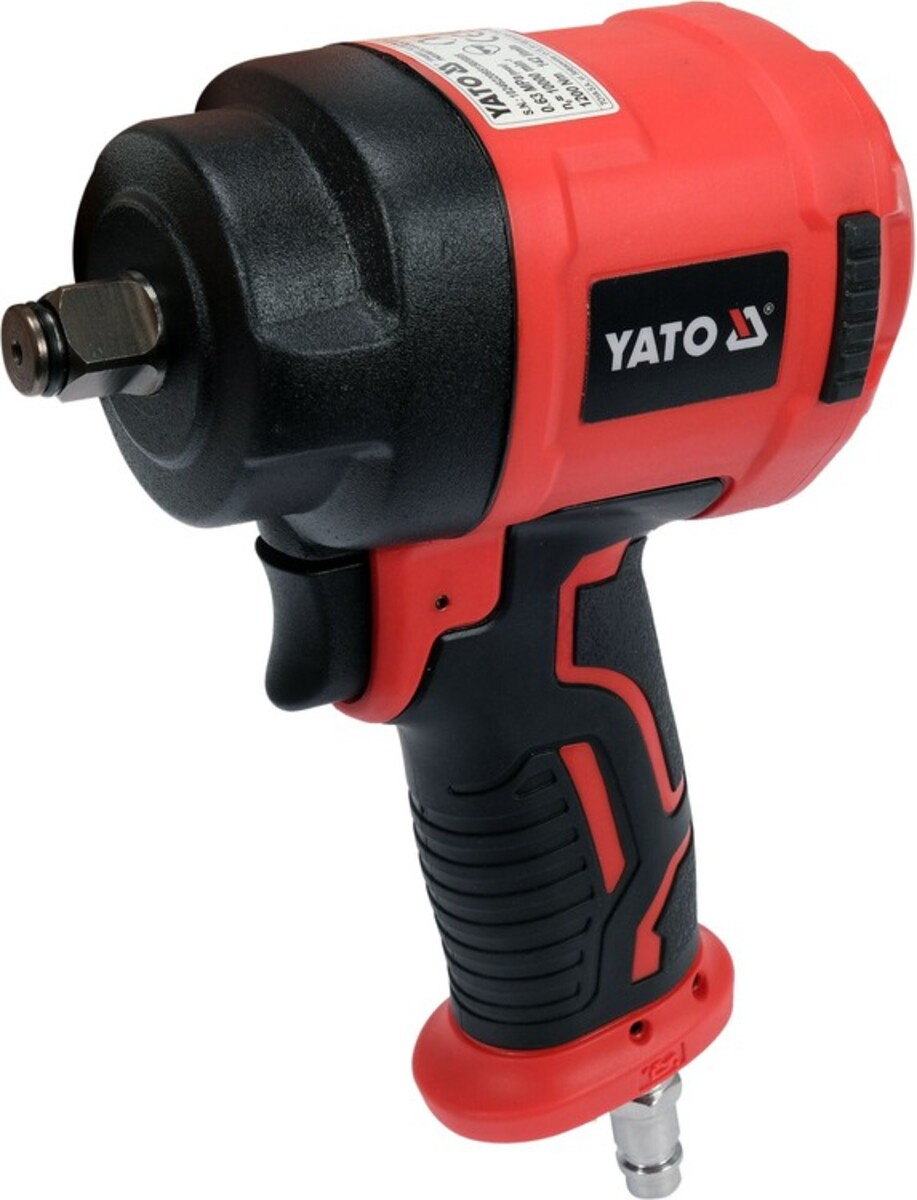 Pistol pneumatic mini 1/2” - 1200Nm Twin Hammer Yato YT-09515 Pistol pneumatic mini 1/2” - 1200Nm Twin Hammer Yato YT-09515