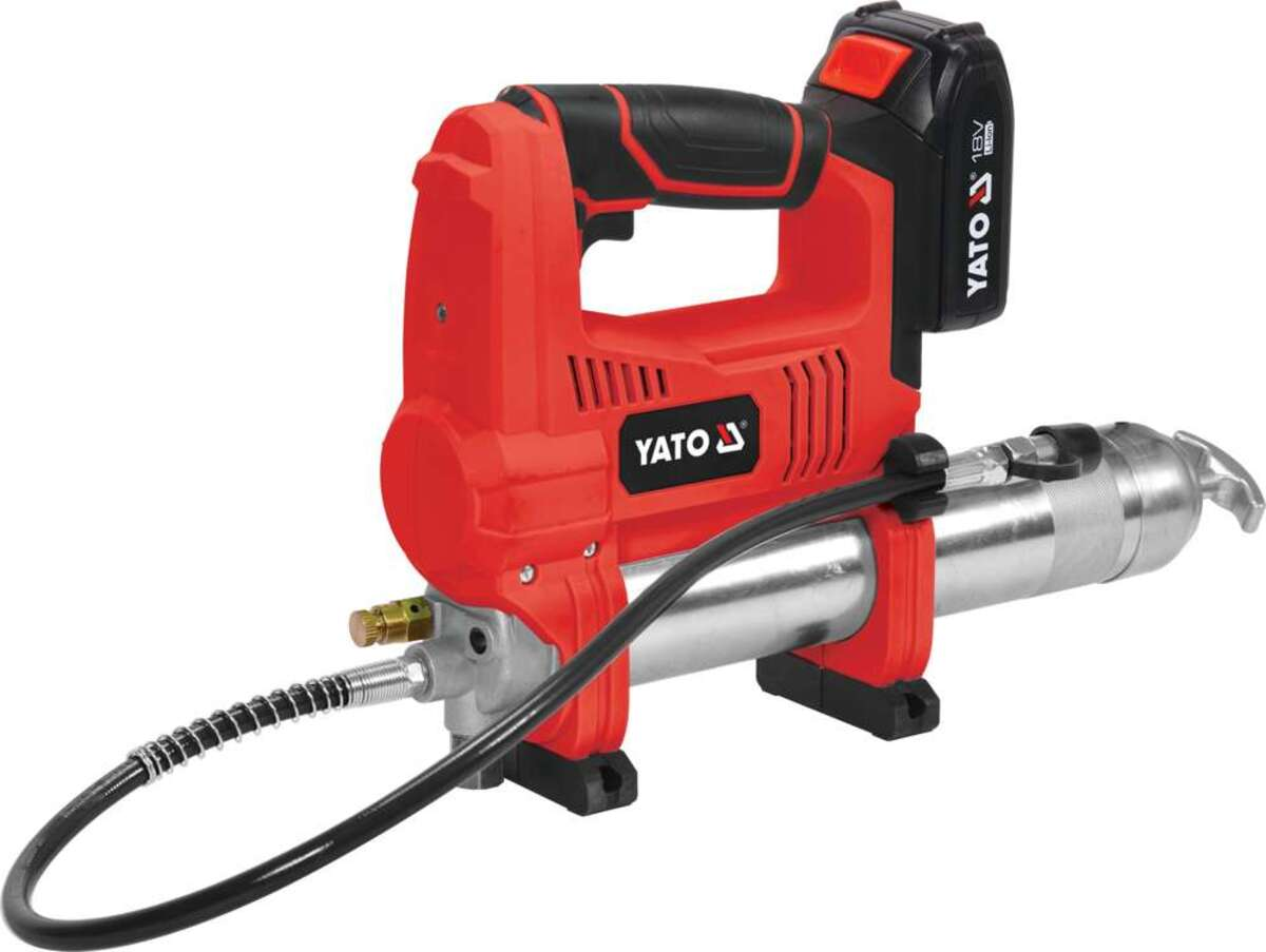 Pistol de gresare vaselina 600 ml 18V - Li-Ion 3.0Ah YATO YT-07020 Pistol de gresare vaselina 600 ml 18V - Li-Ion 3.0Ah YATO YT-07020