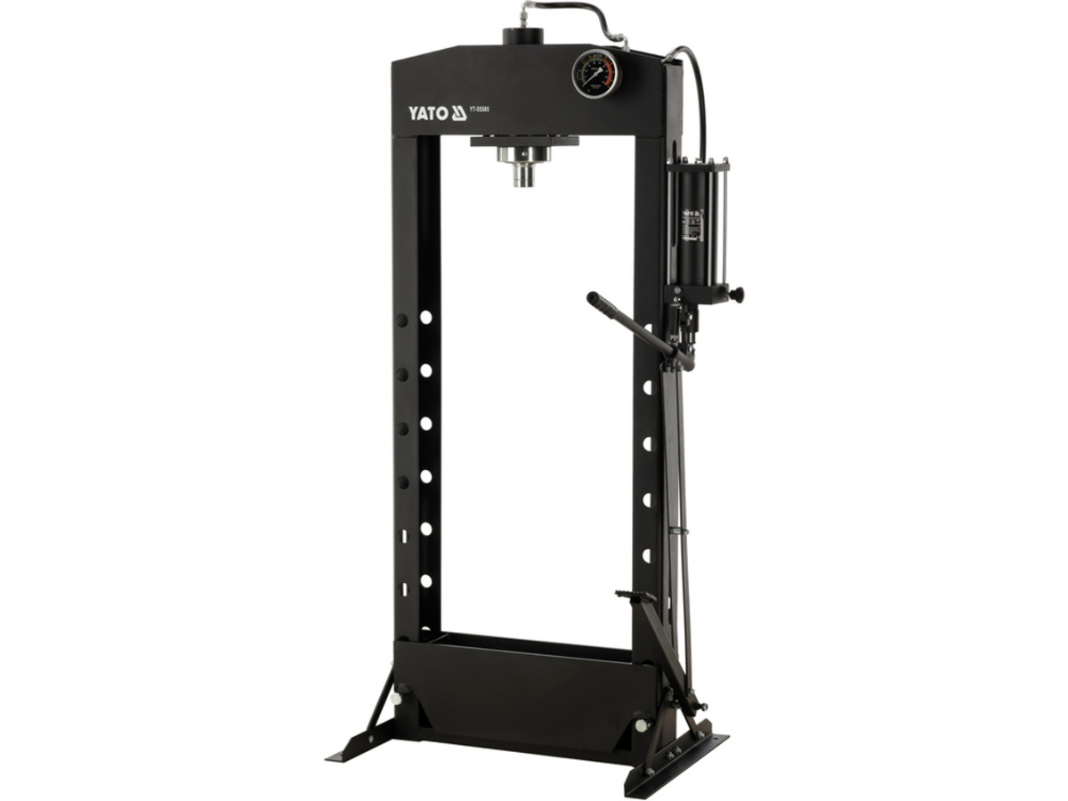 Presa hidraulica cu pompa pentru atelier 30 tone YATO YT-55585 Presa hidraulica cu pompa pentru atelier 30 tone YATO YT-55585