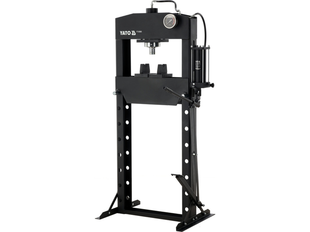 Presa hidraulica cu pompa pentru atelier 30 tone YATO YT-55585 Presa hidraulica cu pompa pentru atelier 30 tone YATO YT-55585