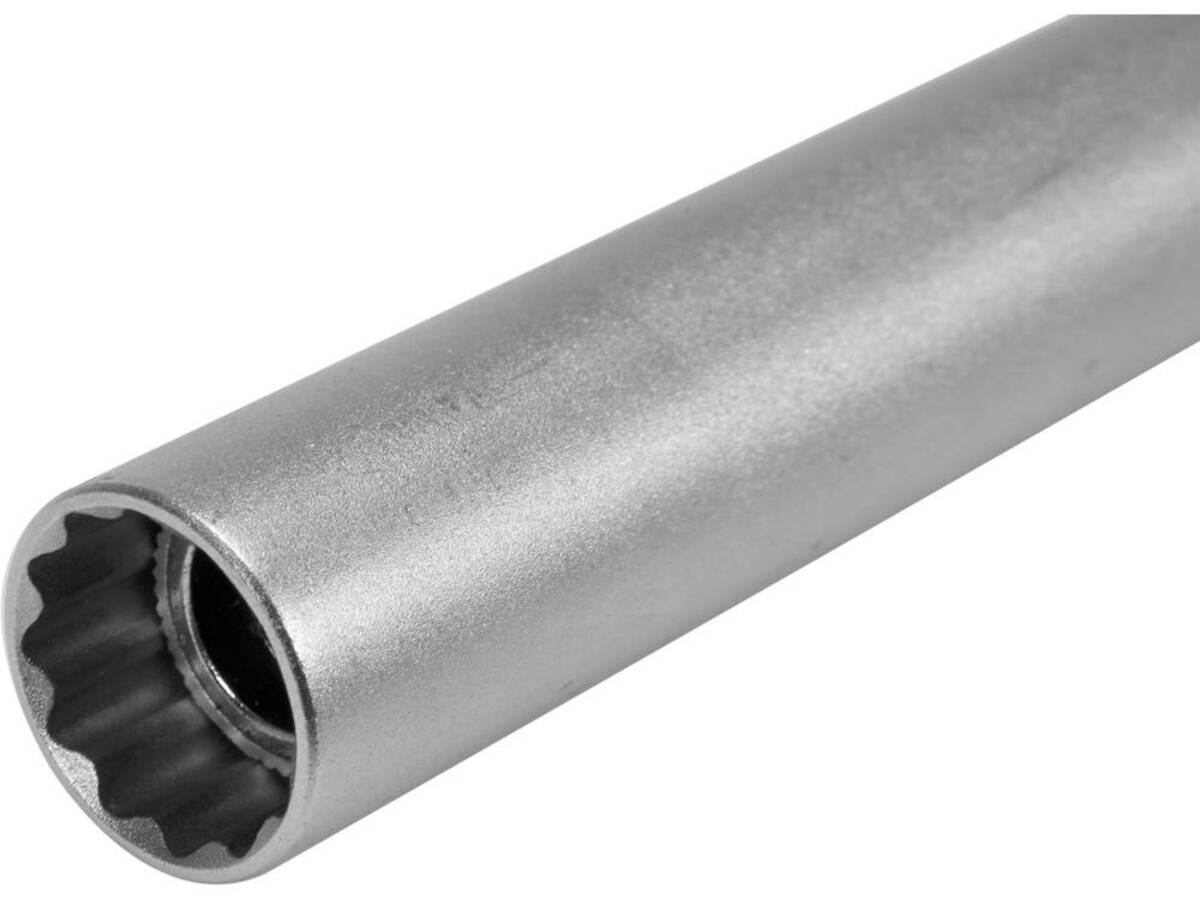 Cheie tubulara pentru bujii extra lunga cu cap magnetic 3/8" 14mm in 12 colturi Yato YT-38521