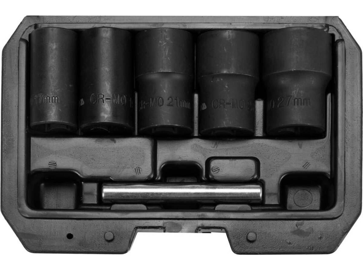 Trusa cu extractoare suruburi rupte/deteriorate 1/2" 6 Piese YATO YT-06032 Trusa cu extractoare suruburi rupte/deteriorate 1/2" 6 Piese YATO YT-06032