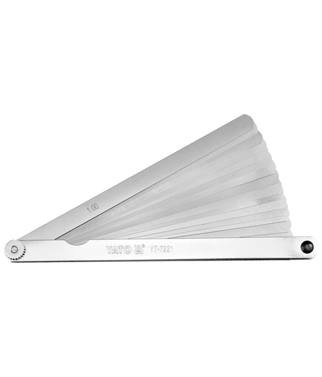 Lere profesionale pentru masurare tacheti 0.02 - 1.00mm YATO YT-7221 Lere profesionale pentru masurare tacheti 0.02 - 1.00mm YATO YT-7221
