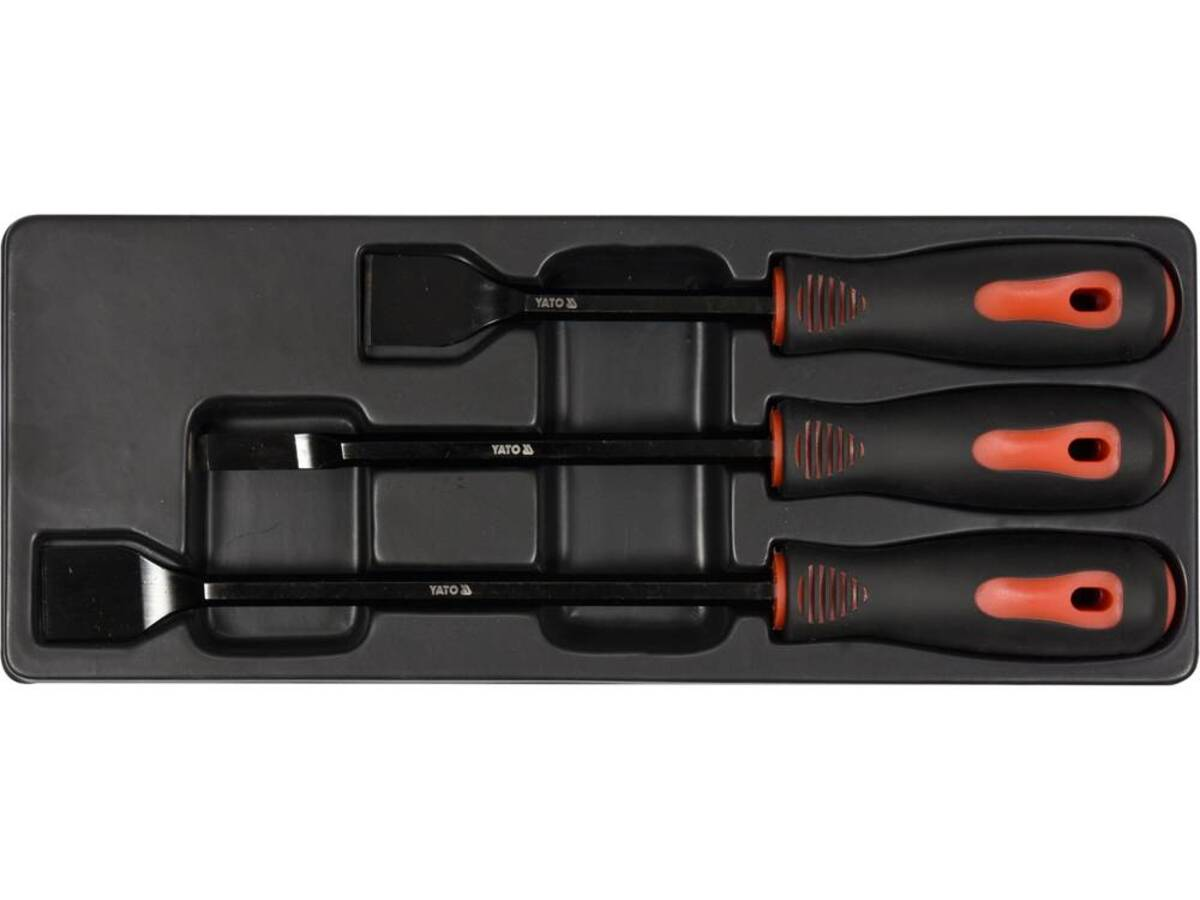 Set raclete 3 piese Yato YT-08474 Set raclete 3 piese Yato YT-08474