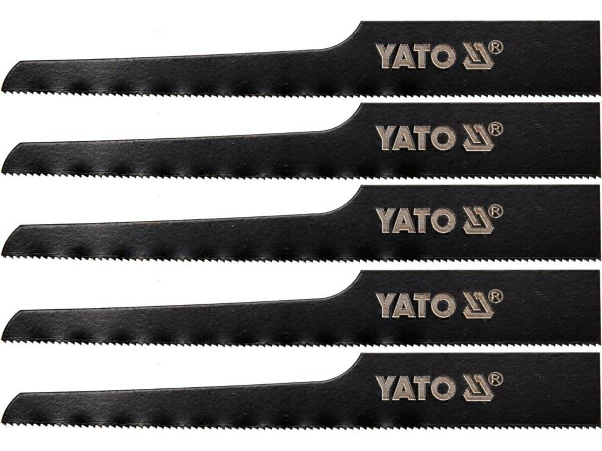 Set lame de rezerva pentru fierastrau pneumatic cu 24 dinti 5Buc Yato YT-09958 Set lame de rezerva pentru fierastrau pneumatic cu 24 dinti 5Buc Yato YT-09958