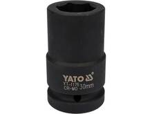 Cheie tubulara adanca se impact HEX 1 " - 30mm YATO YT-1176 Cheie tubulara adanca se impact HEX 1 " - 30mm YATO YT-1176