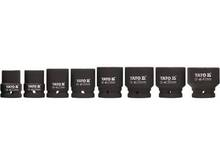 Set chei tubulare de impact 3/4” - 22-41mm -8buc YATO YT-1115 Set chei tubulare de impact 3/4” - 22-41mm -8buc YATO YT-1115