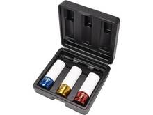 Set tubulare de impact cu izolatie 17-19-21mm - 1/2" 3buc YATO YT-1056 Set tubulare de impact cu izolatie 17-19-21mm - 1/2" 3buc YATO YT-1056