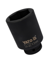 Tubulara de impact lunga 3/4" - 43mm in 6 colturi Yato YT-1143