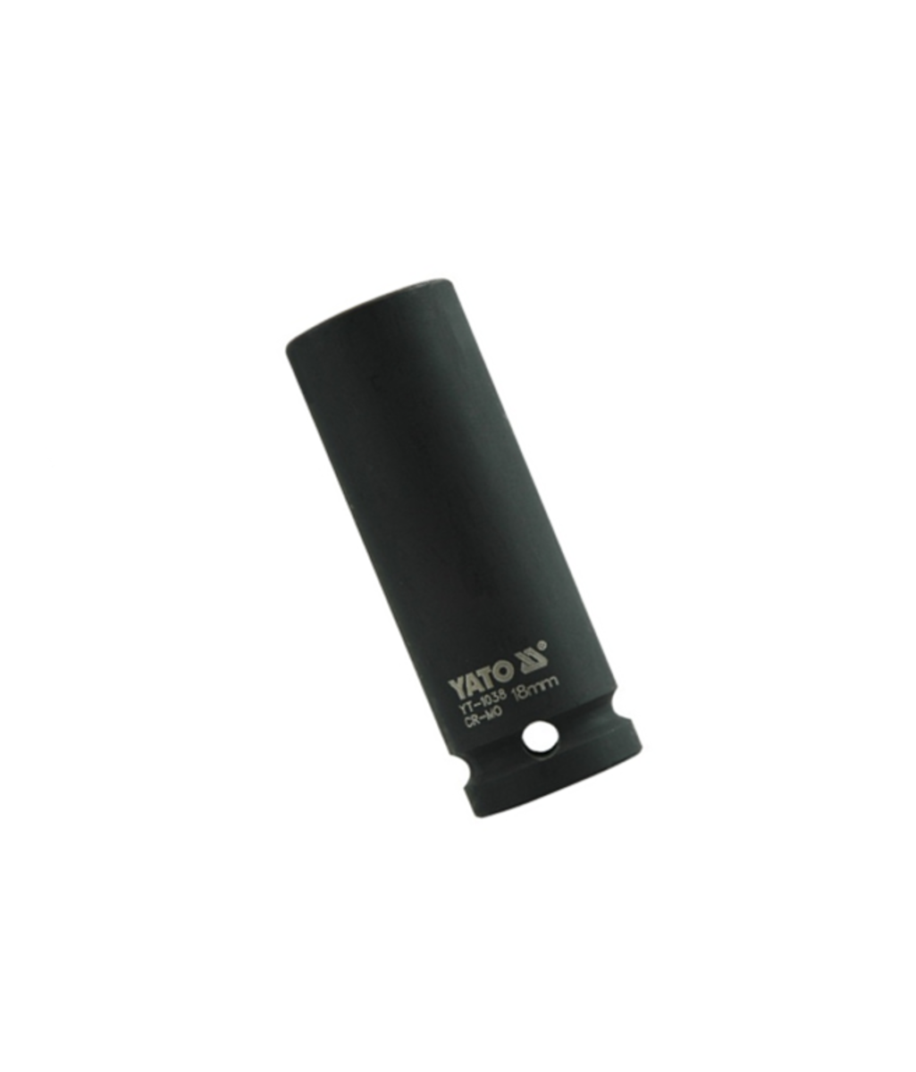 Tubulara de impact lunga 1/2" - 18mm in 6 colturi Yato YT-1038