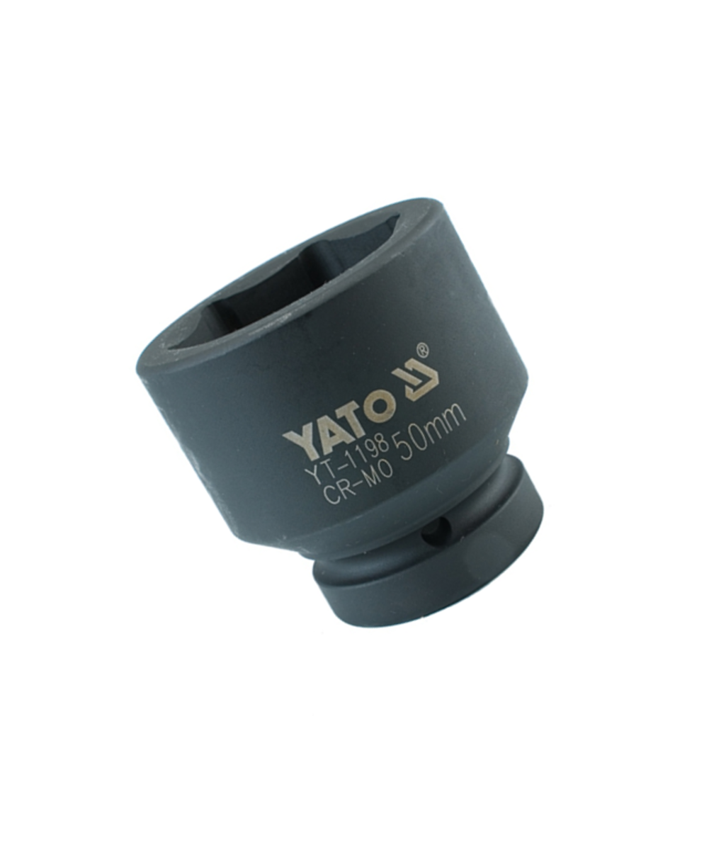 Tubulara de impact scurta 1" - 50mm in 6 colturi Yato YT-1198 Tubulara de impact scurta 1" - 50mm in 6 colturi Yato YT-1198