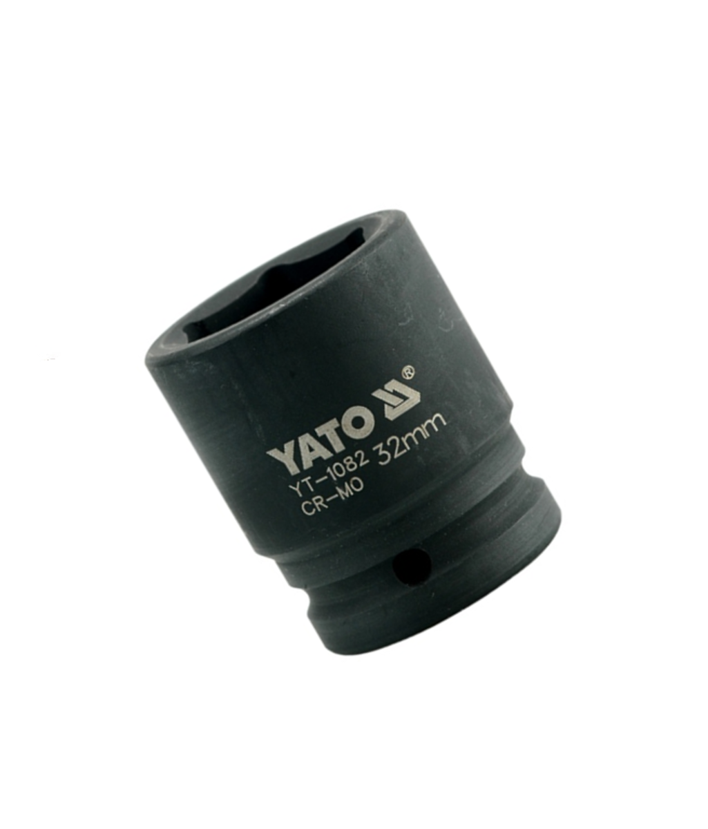 Tubulara de impact scurta 3/4" - 32mm in 6 colturi Yato YT-1082