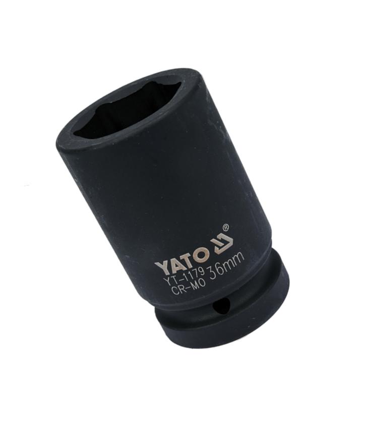 Tubulara de impact lunga 1" - 36mm in 6 colturi Yato YT-1179
