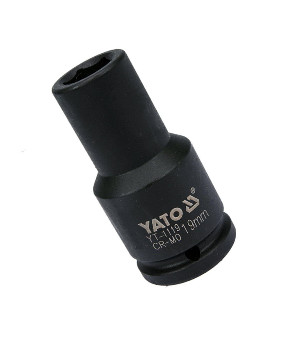 Tubulara de impact lunga 3/4" - 19mm in 6 colturi Yato YT-1119 Tubulara de impact lunga 3/4" - 19mm in 6 colturi Yato YT-1119