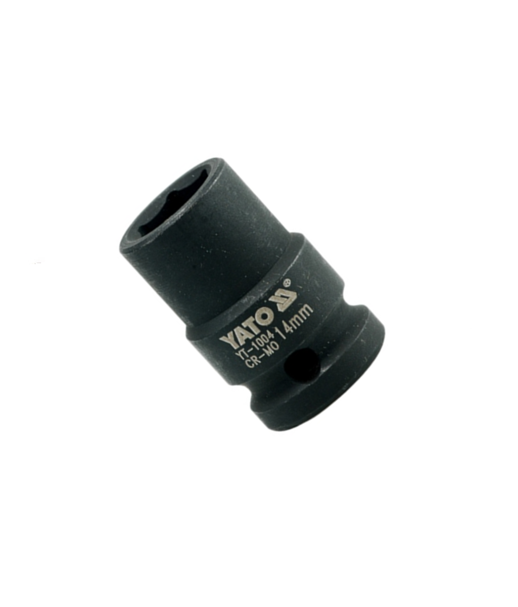 Tubulara de impact scurta 1/2" - 14mm in 6 colturi Yato YT-1004 Tubulara de impact scurta 1/2" - 14mm in 6 colturi Yato YT-1004