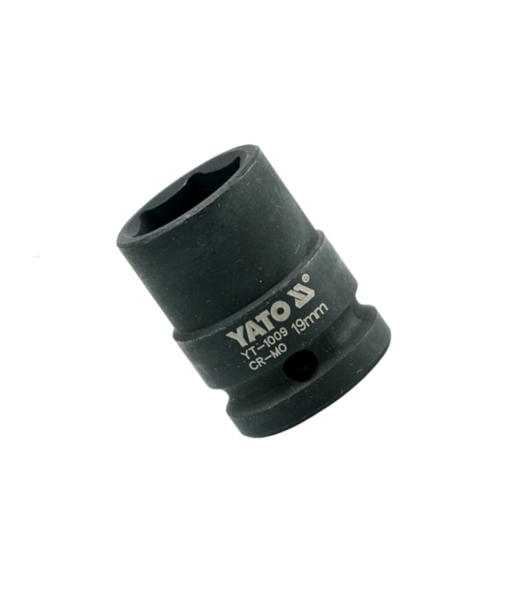 Tubulara de impact scurta 1/2" - 19mm in 6 colturi Yato YT-1009