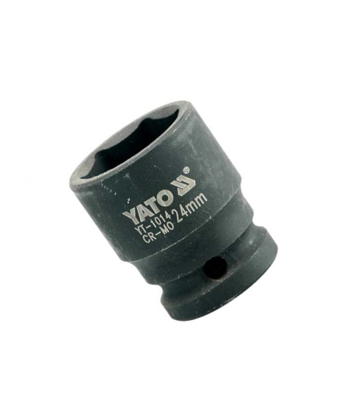 Tubulara de impact scurta 1/2" - 24mm in 6 colturi Yato YT-1014