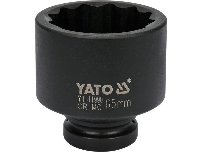 Tubulara de impact scurta 1"- 65mm in 12 colturi Yato YT-11990